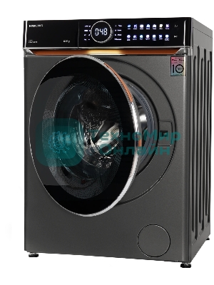 Стиральная машина HIBERG i-DDQ10 - 814 Sd Темно-серый загр. фронтальная макс.: 8 кг 1400 об/мин класс: А+++