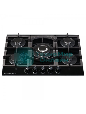 Газовая варочная панель Zigmund & Shtain M 26.7 B независимая, черный