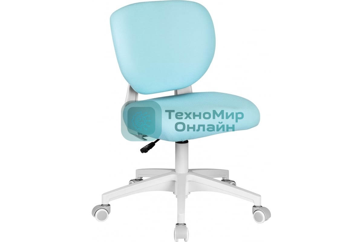 Кресло Cactus CS-CHR-3594BL голубой, ткань, 75 кг, механизм качания