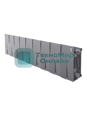 Радиатор биметаллический Royal Thermo PianoForte 200 Серебристый - 18 секц.