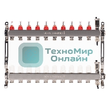 Коллектор Royal Thermo нерж. в сборе с расходомерами 1