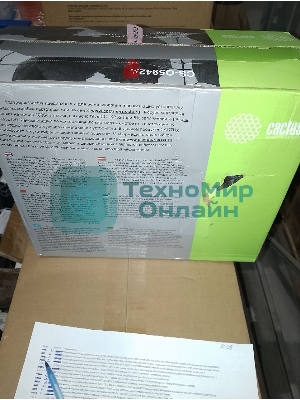 (Поврежденная упаковка) Картридж лазерный CACTUS CS-Q5942A (Q5942A) black ((10000стр.) для HP LJ 4250/4350) (CS-Q5942A)