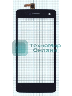 Сенсорное стекло (тачскрин) для OPPO Mirror R819, черное