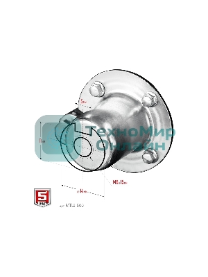 Мотоблок ЗУБР МТШ-500 бензиновый с ВОМ, 212 см3