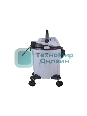 Строительный пылесос Ресанта ПС-1400/15 серый, 1400 Вт, уборка сухая/влажная/выдув, пылесборник бак/мешок, 15 л