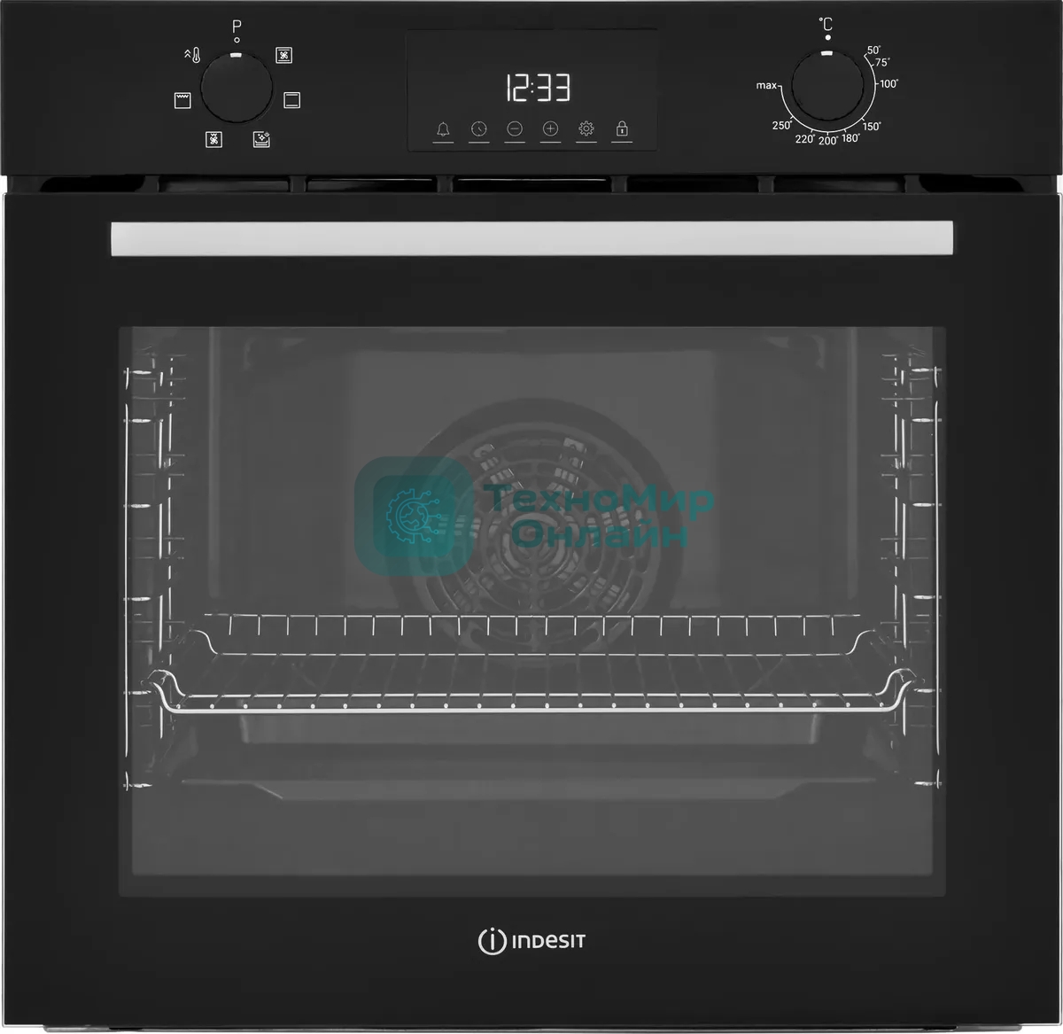 Духовой шкаф электрический Indesit IFE 3644 J BL черный