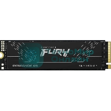 Накопитель SSD Kingston Fury Renegade, 4096Gb, M.2(22x80мм), NVMe, PCIe 5.0 x4, 3D TLC, R/W 14800/14000MB/s, IOPs 2 200 000/2 200 000, TbW 4000, DWPD 0.5 (12 мес)