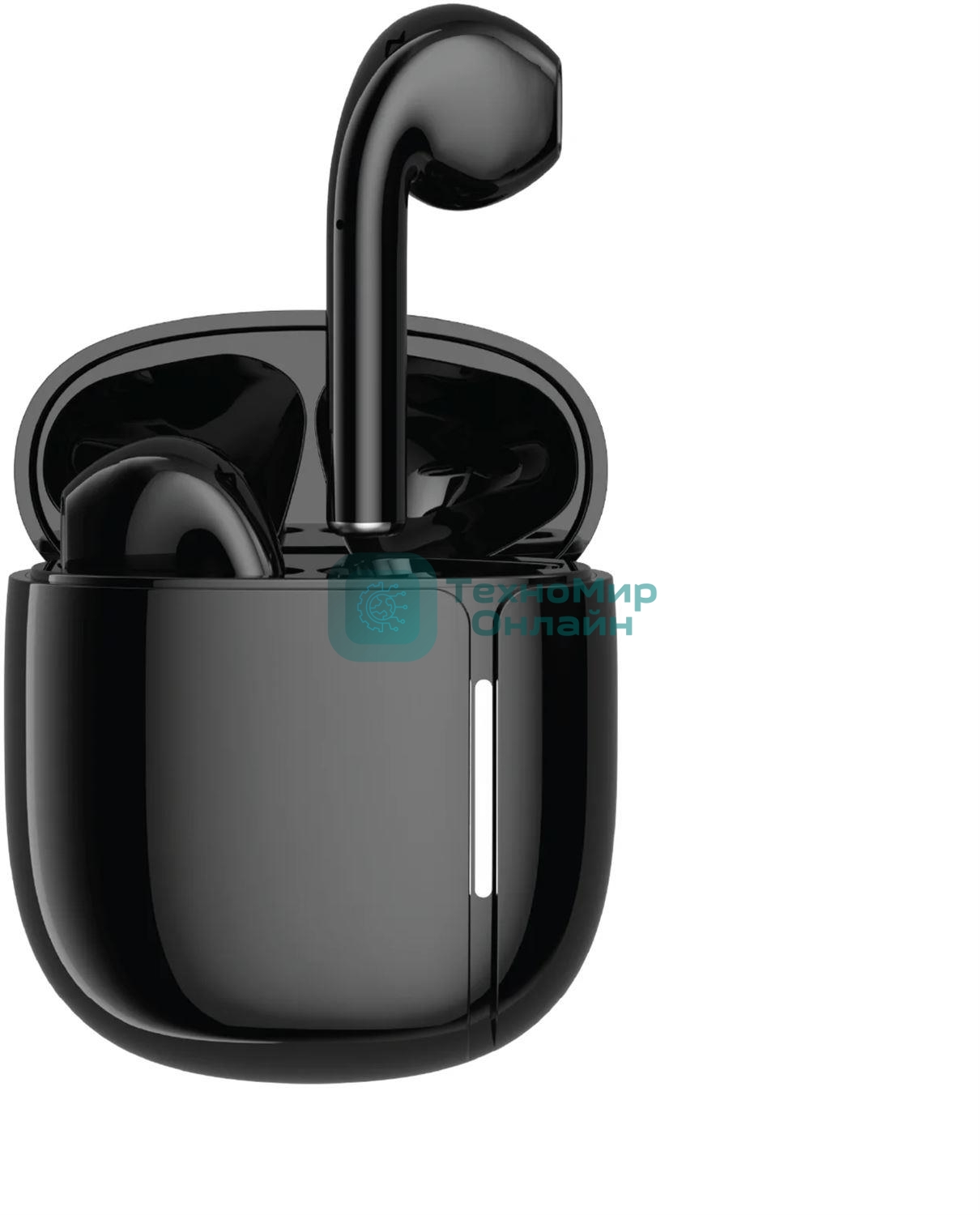 Наушники TWS Aksberry G21 Light Line черный, вкладыши, Bluetooth, до 4 ч