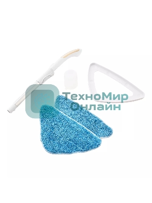 Швабра паровая Kitfort KT-1014 1300Вт золотистый/белый