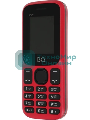 Мобильный телефон BQ 1848 Step+ красный/черный