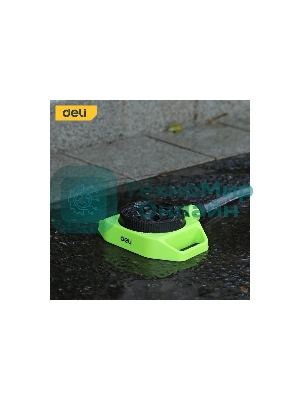 Дождеватель-разбрызгиватель круговой 5-ти позиционный Deli DL581300 5 режимов распыления, площадь орошения до 310кв.м, диаметр шланга 3/4