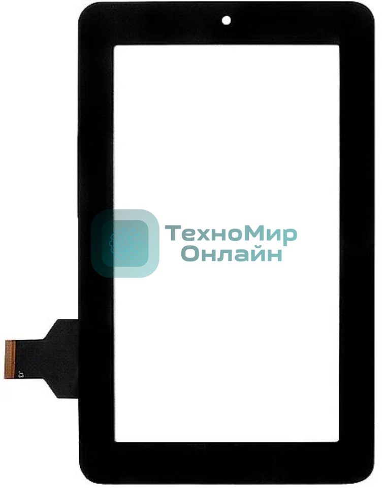 Сенсорное стекло (тачскрин) HLD-GG706S, черное