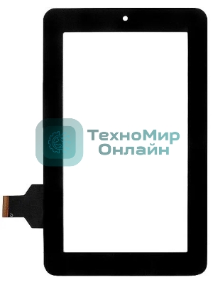 Сенсорное стекло (тачскрин) HLD-GG706S, черное