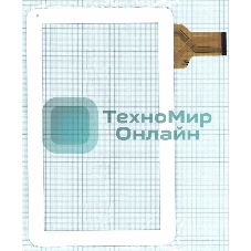 Сенсорное стекло (тачскрин) XC-PG1010-005FPC (257x159мм), белое