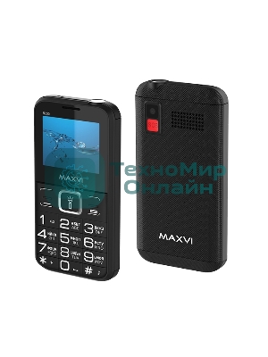 Мобильный телефон Maxvi B200 черный