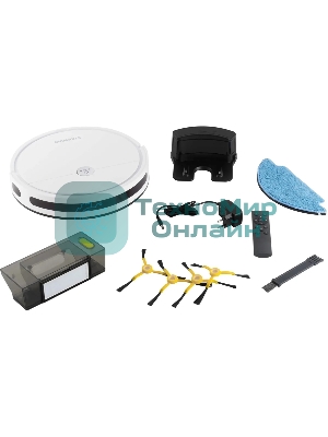 Робот-пылесос Starwind SRV4575 белый, 15 Вт, 2000 мА·ч Li-Ion, уборка влажная/сухая, пылесборник контейнер 0.3 л