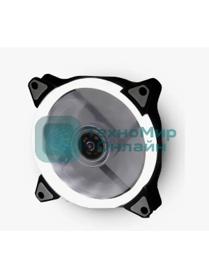 Вентилятор для корпуса Gembird черный, 120 мм, 1200 об/мин, 20.5 дБ, 3 pin