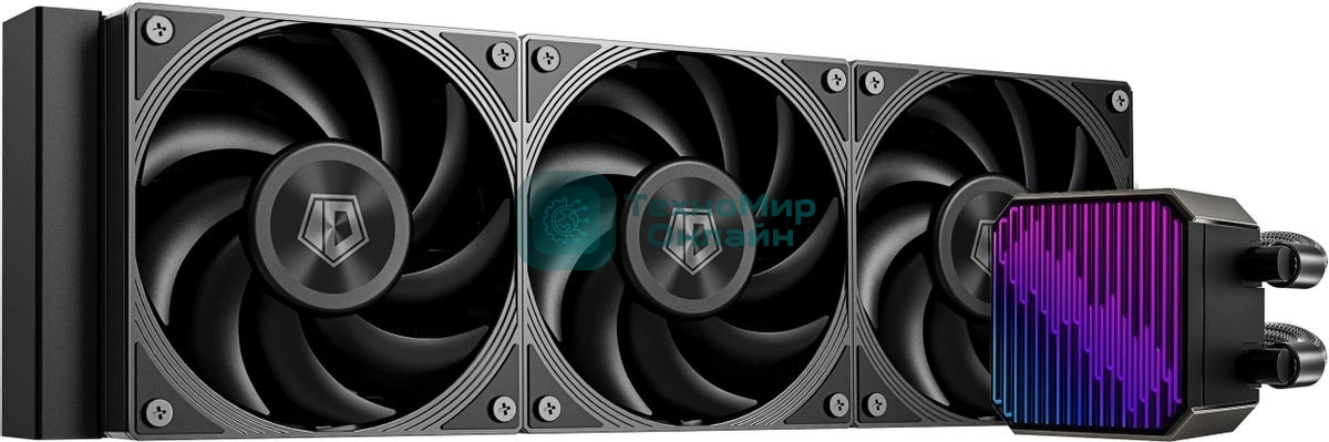 Система жидкостного охлаждения ID-Cooling DX360 Max черный 120мм алюминий+медь 2150rpm 32.5db 4-pin 350W