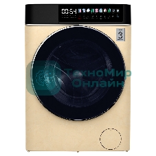 Стиральная машина с сушкой Centek CT-1949 бежевый, загрузка фронтальная 10 кг, 1400 об/мин, Класс А+++