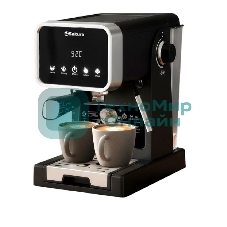 Кофеварка рожковая SA-6123 1050 Вт 1,3 л 20 бар, серебряный/черный