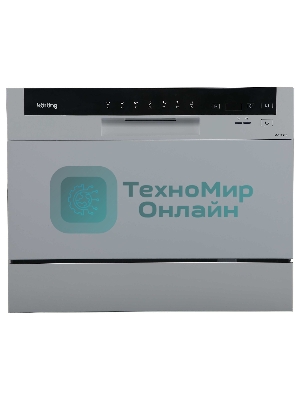 Посудомоечная машина Korting KDF 2050 S, серебристый, 55 см, 6 компл., 49 дБ, класс A+