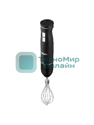 Блендер погружной BBK KBH0813 черный, 1100 Вт, плавная регулировка, турбо