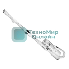 Пылесос вертикальный Polaris IQ Home PVCS 4070 белый, питание от аккумулятора, 200 Вт, уборка влажная/сухая, пылесборник 0.3 л, работа от АКБ max 80 мин.