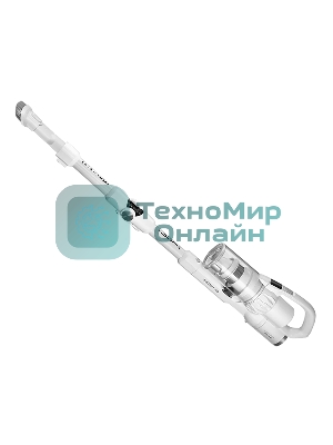 Пылесос вертикальный Polaris IQ Home PVCS 4070 белый, питание от аккумулятора, 200 Вт, уборка влажная/сухая, пылесборник 0.3 л, работа от АКБ max 80 мин.