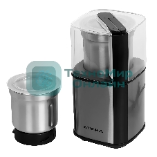 Кофемолка SUPRA CGS-320 300 Вт, 80 г, серебристый