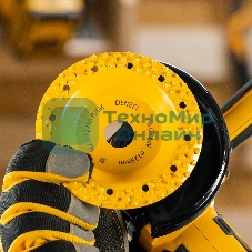 Чашка твердосплавная зачистная Denzel 72976 125 мм, наклонная, крупное зерно #8