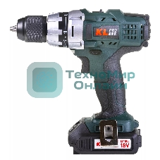 Дрель-шуруповерт Klpro KLNM18-20, 18 В, 2 Ач, 40 Нм, бесщеточный