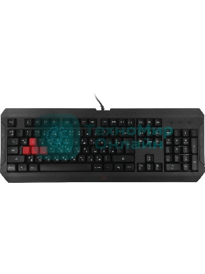 Клавиатура проводная A4Tech Bloody Q100 USB черный