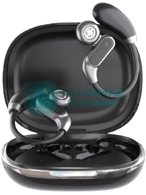 Наушники TWS Aksberry G25 Sport черный, вкладыши, Bluetooth, сенсорное управление, влагозащита, до 5 ч