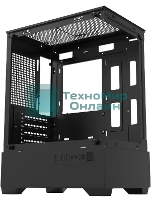 Корпус Bloody CC-125-BK, Mini-Tower, чёрный