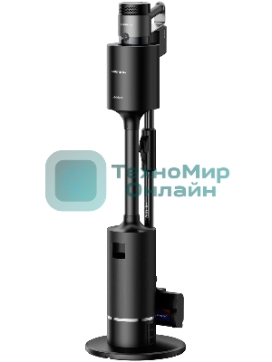 Пылесос вертикальный Grundig VCP 9431 PRO черный титан, питание от аккумулятора, 150 Вт, уборка суxая/влажная, пылесборник 0,5 л