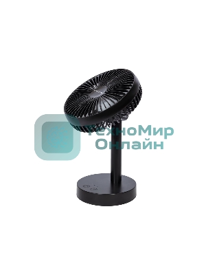 Вентилятор Neoclima RDF-600 черный, настольный, 6 Вт, 3 скорости, 14.4 см