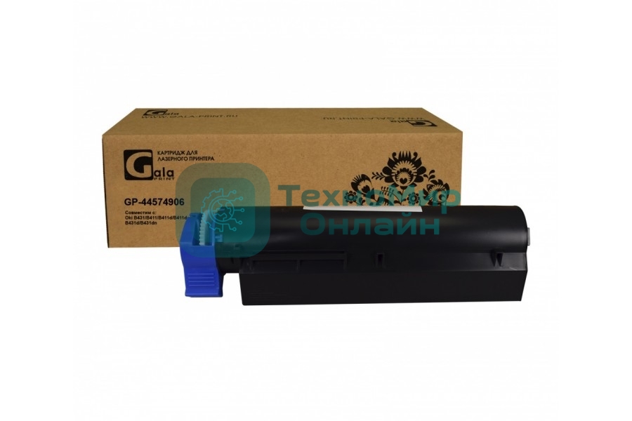 Картридж GalaPrint GP-44574906 черный (10000 стр.) для Oki B431/B411/B411d/B411dn/B431d/B431dn