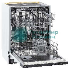 Встраиваемая посудомоечная машина KRONA AMMER 60 BI K, белый, 59.8 см, 12 компл., 57 дБ, класс A++