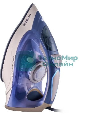 Утюг Hyundai H-SI02510 3200Вт темно-синий/розовое золото