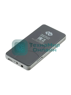 Плеер Hi-Fi Flash Digma S4 8Gb черный/серый/1.8