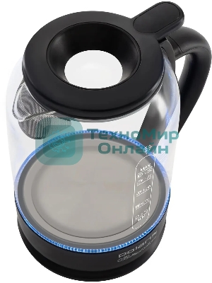 Чайник электрический Polaris PWK1753CGL черный Чайник стекло