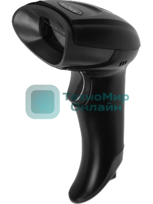 Сканер штрих-кода ручной Mertech 2310 P2D 1D/2D имидж, проводной, 100 скан/сек, USB-HID; USB-COM - эмуляция, черный