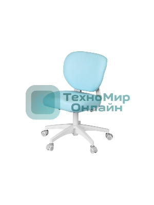 Кресло Cactus CS-CHR-3594BL голубой, ткань, 75 кг, механизм качания