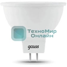 Лампа светодиодная Gauss 101505307 MR16 7W 630lm 6500K GU5.3