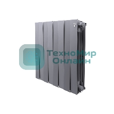 Радиатор биметаллический Royal Thermo PianoForte 500 Серебристый VR80 - 8 секц.