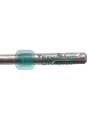 Бур по бетону Denzel двойная спираль, Cobalt W-tip, 10x310 мм, SDS PLUS