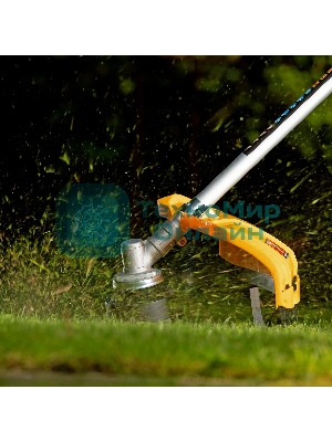 Триммер электрический Denzel TE-1400, от сети, 1400 Вт