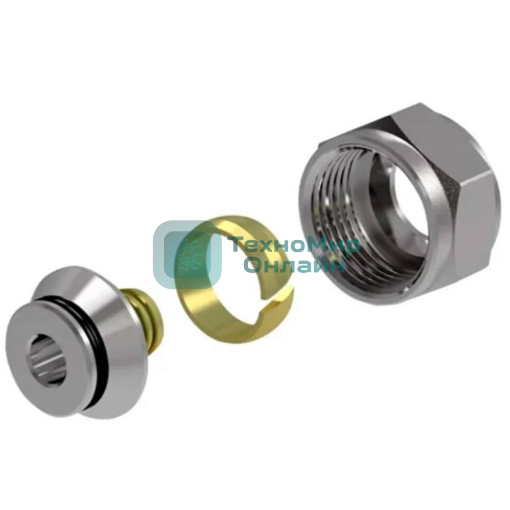 Фитинг коллекторный Royal Thermo 16х2,2 мм 