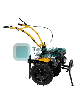 Мотоблок Denzel DPT-370X 7 л.с., диск.сцеп, шир 90 см, глуб 35 см, фрез 3х4, ВОМ, передачи 3В/1Н