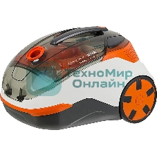 Пылесос моющий Thomas DryBOX + AquaBOX Cat&Dog белый/оранжевый, 325/1700 Вт, уборка сухая/сбор жидкости, пылесборник контейнер 2.6 л